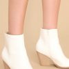 Shoes Red Dress Ankle Booties | Gentle Persuasion Ankle Booties Ivory