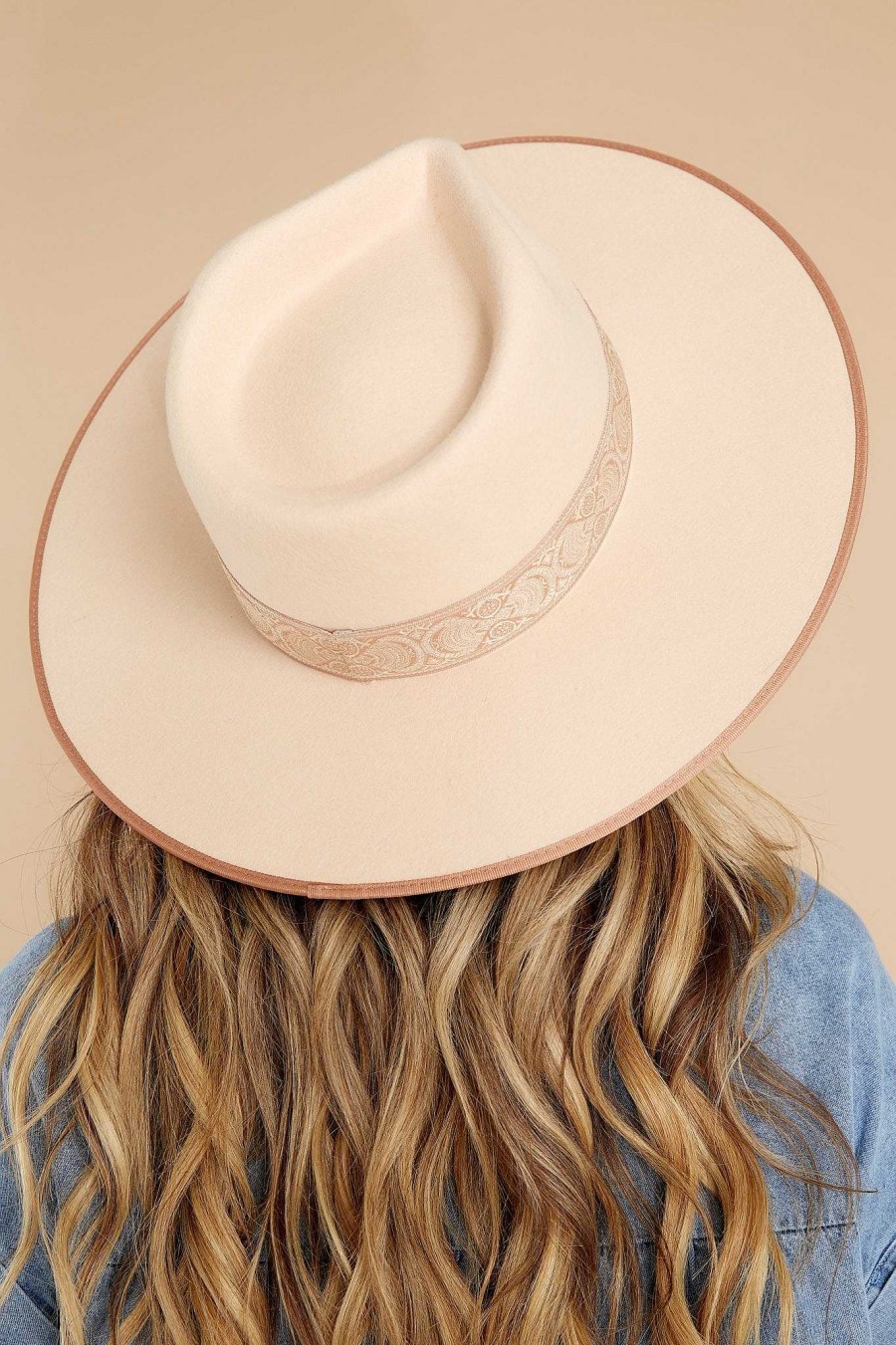 Accessories Lack of Color Hats | Ivory Rancher Special White