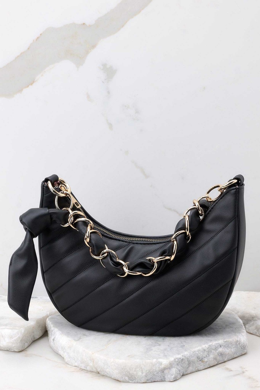 Accessories Red Dress Satchels & Shoulder Bags | That'S On Me Bag Black