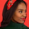 Accessories Red Dress Hair Accessories | Jingle Jewels Headband Red