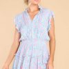 Clothing Red Dress Mini Dresses | Surely Stunning Blue Floral Print Dress Multi