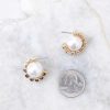 Jewelry Red Dress | Time Goes On Pearl Earrings Gold