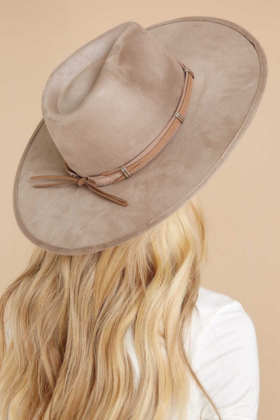 Accessories Red Dress Hats | El Dorado Hat Taupe