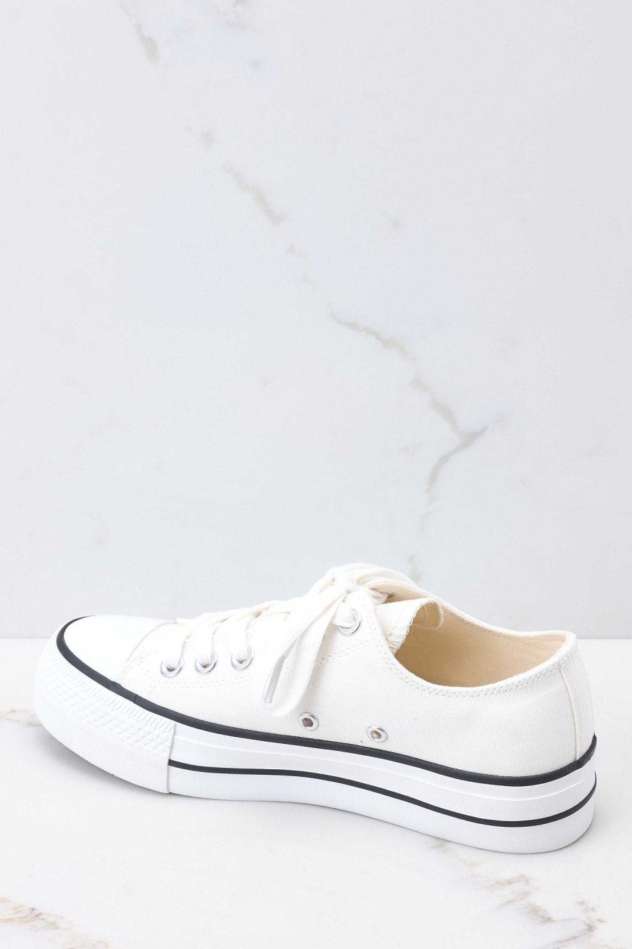 Shoes Red Dress Printed Sneakers | Steppin' Higher Platform Sneakers White