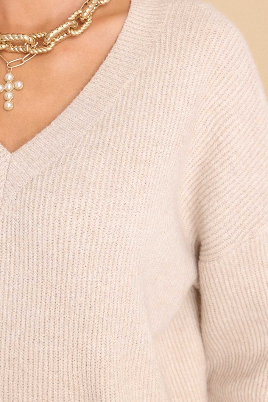 Clothing Thread & Supply Casual Tops | Maria Sweater Oatmeal