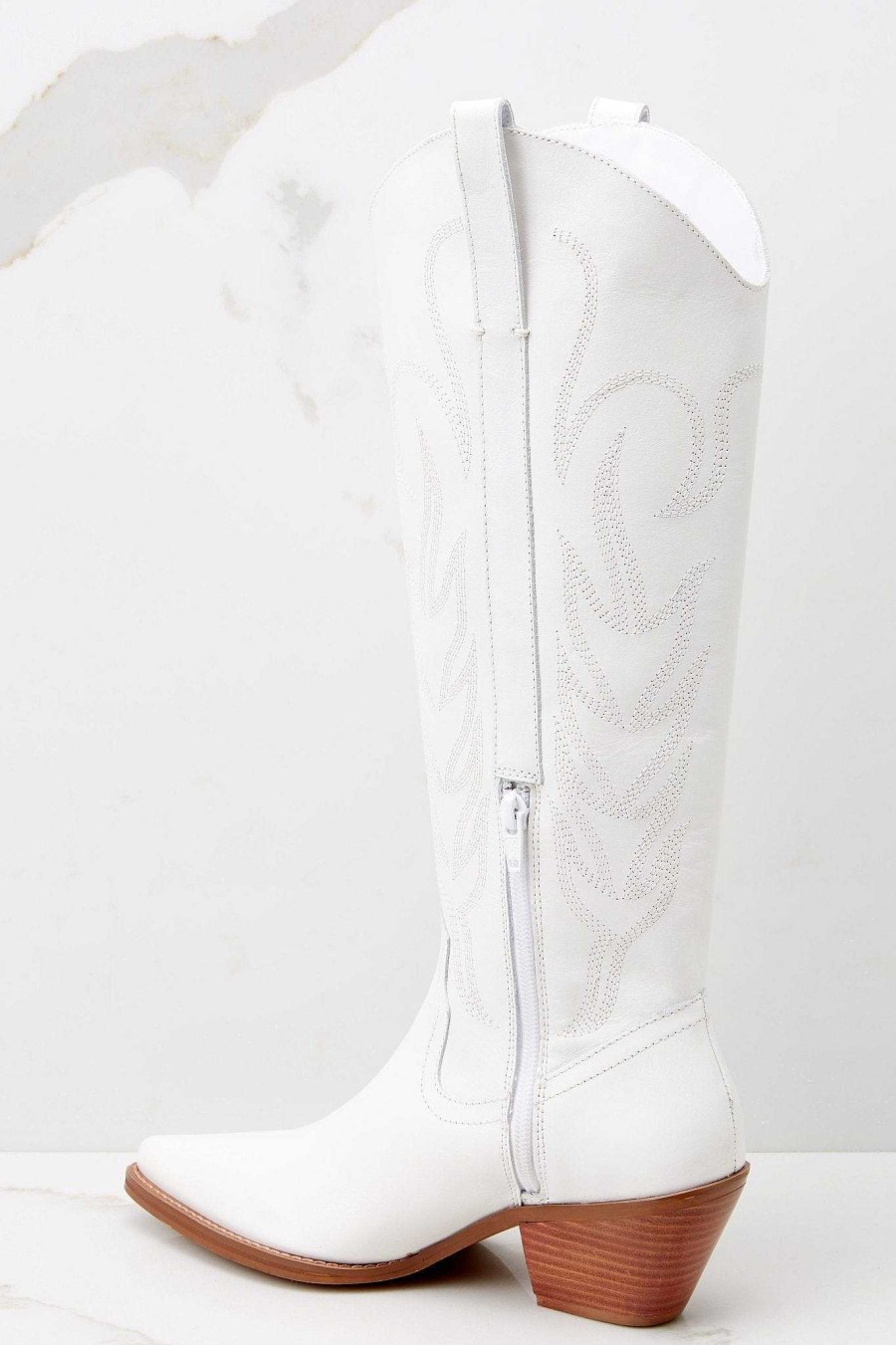 Shoes Matisse High Heel Boots | Agency Western Boots White