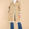 Clothing Aura Coats | Gingerbread Delight Coat Khaki