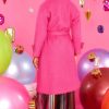Clothing MINKPINK Coats | Safira Wool Blend Coat Berry