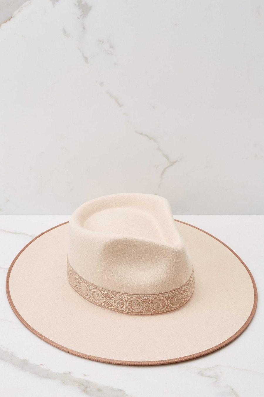 Accessories Lack of Color Hats | Ivory Rancher Special White