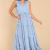 Clothing Aura Maxi Dresses | When I Look At You Blissful Maxi Dress Blue