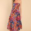 Clothing Red Dress Maxi Dresses | Alluring Dream Floral Print Maxi Dress Multi