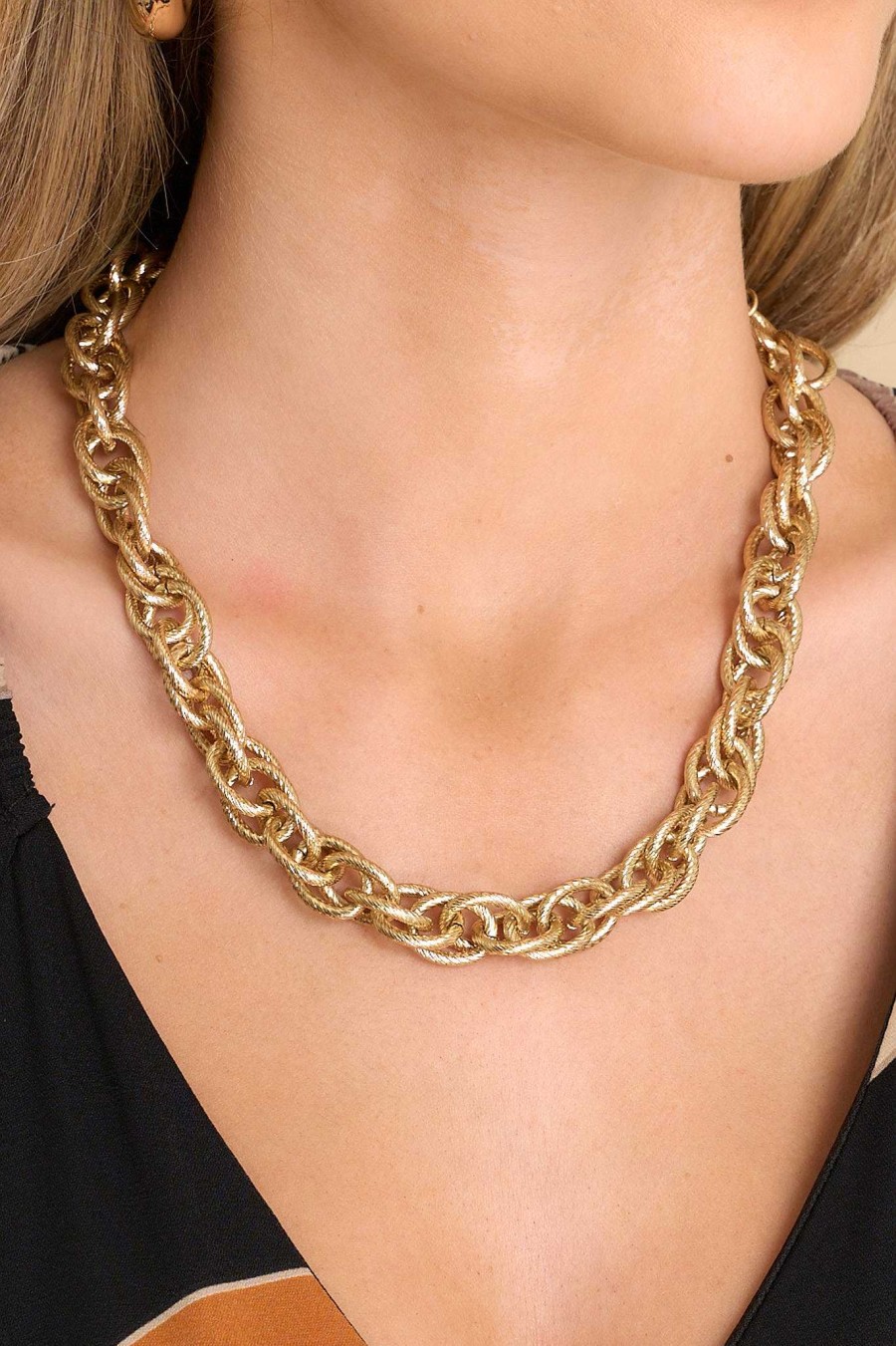 Jewelry Red Dress | Sensational Beauty Necklace Gold