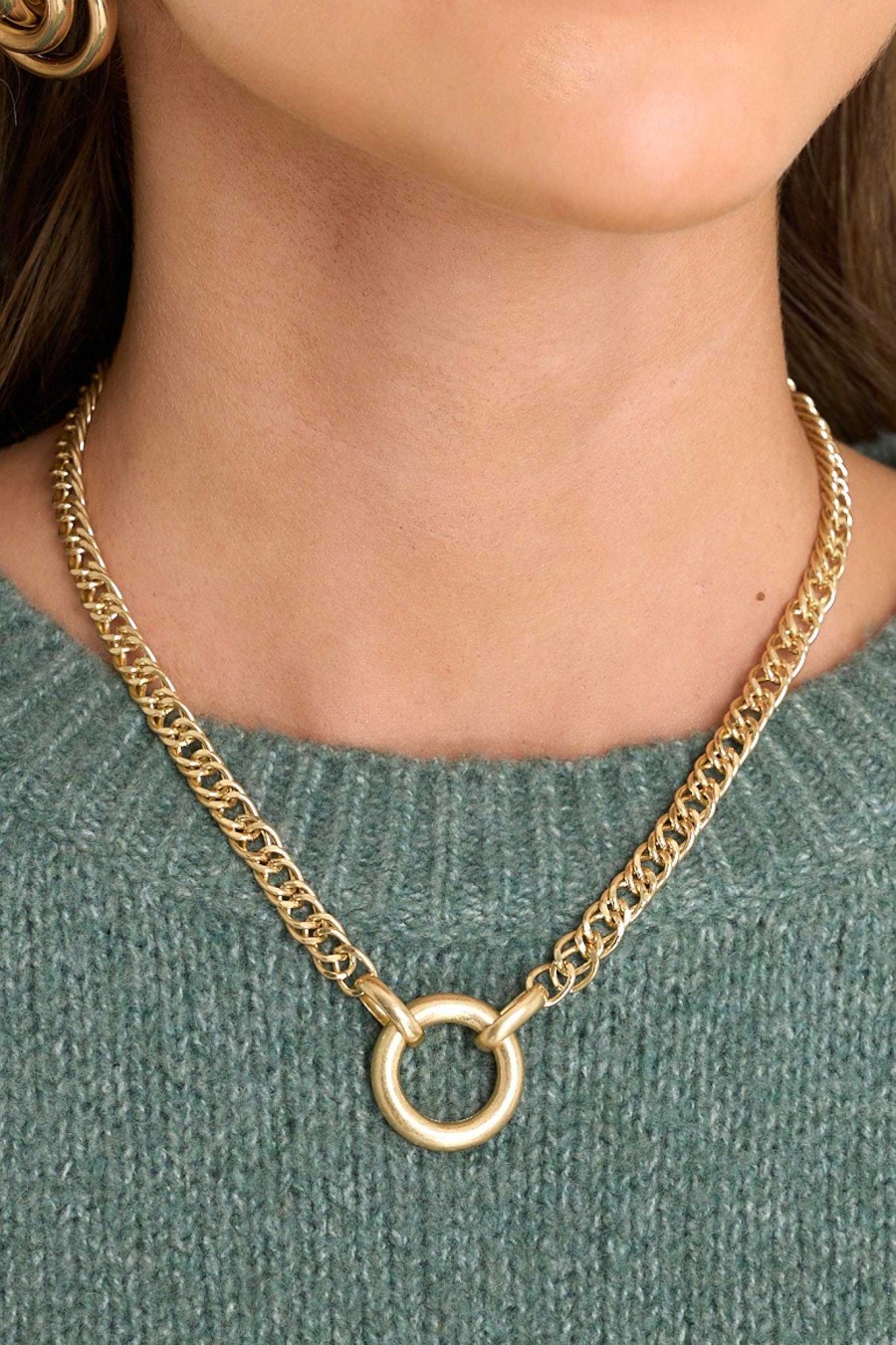 Jewelry Red Dress | Mystical Charm Necklace Gold