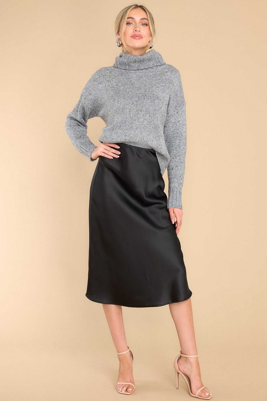 Clothing Fable Sweaters | Tuck It In Sweater Grey