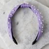 Accessories Red Dress Hair Accessories | In A Knot Headband Lavender