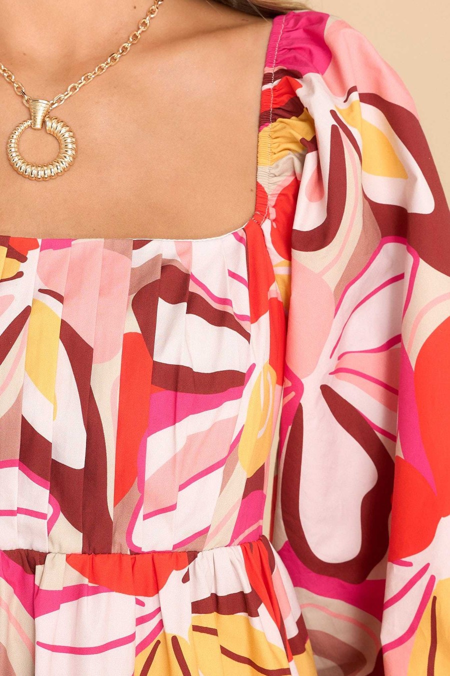 Clothing Red Dress Maxi Dresses | Always Captivating Floral Maxi Dress Pink