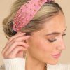 Accessories Red Dress Hair Accessories | Blissful Nights Headband Pink