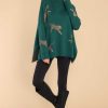 Clothing Red Dress Casual Tops | Queen Of The Jungle Sweater Green