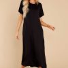 Clothing Red Dress Maxi Dresses | Weekend Spree Maxi Dress Black