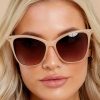 Accessories Red Dress Sunglasses | Glamorous Glance Beige Brown Fade Sunglasses Brownfade Beige