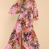 Clothing Red Dress Maxi Dresses | Into The Action Print Dress Multi