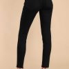 Clothing Just Black Cropped Denim | Can'T Pass These By Skinny Jeans Black