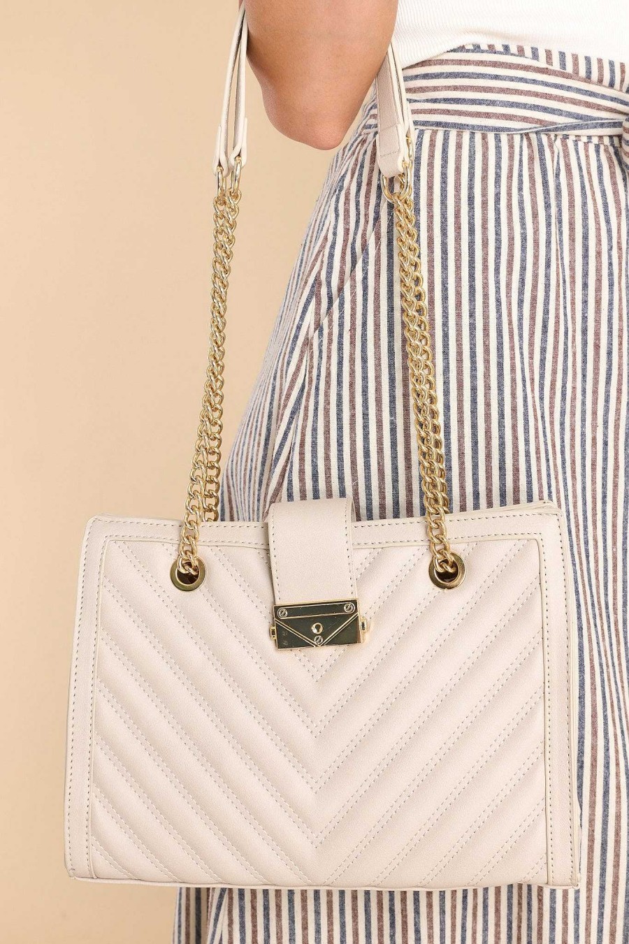 Accessories Red Dress Satchels & Shoulder Bags | Look At Me Faux Leather Bag Beige