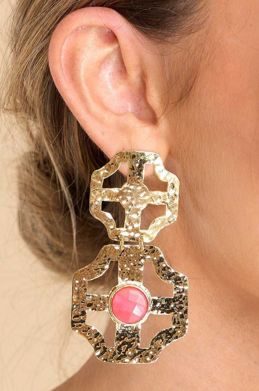 Jewelry Treasure Jewels | Stacey Earrings Coral