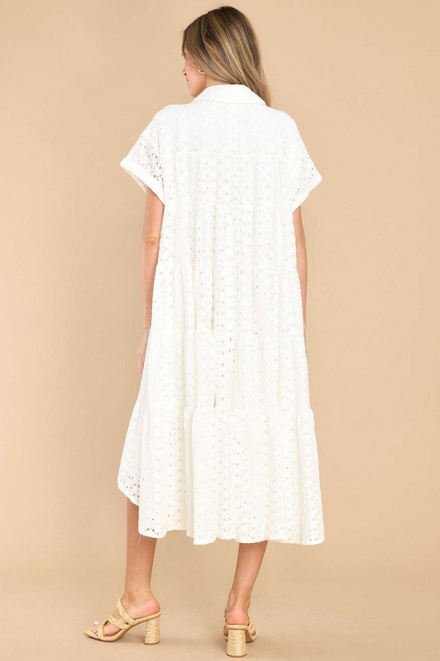 Clothing Red Dress Maxi Dresses | Hope Is Kind Dress Ivory