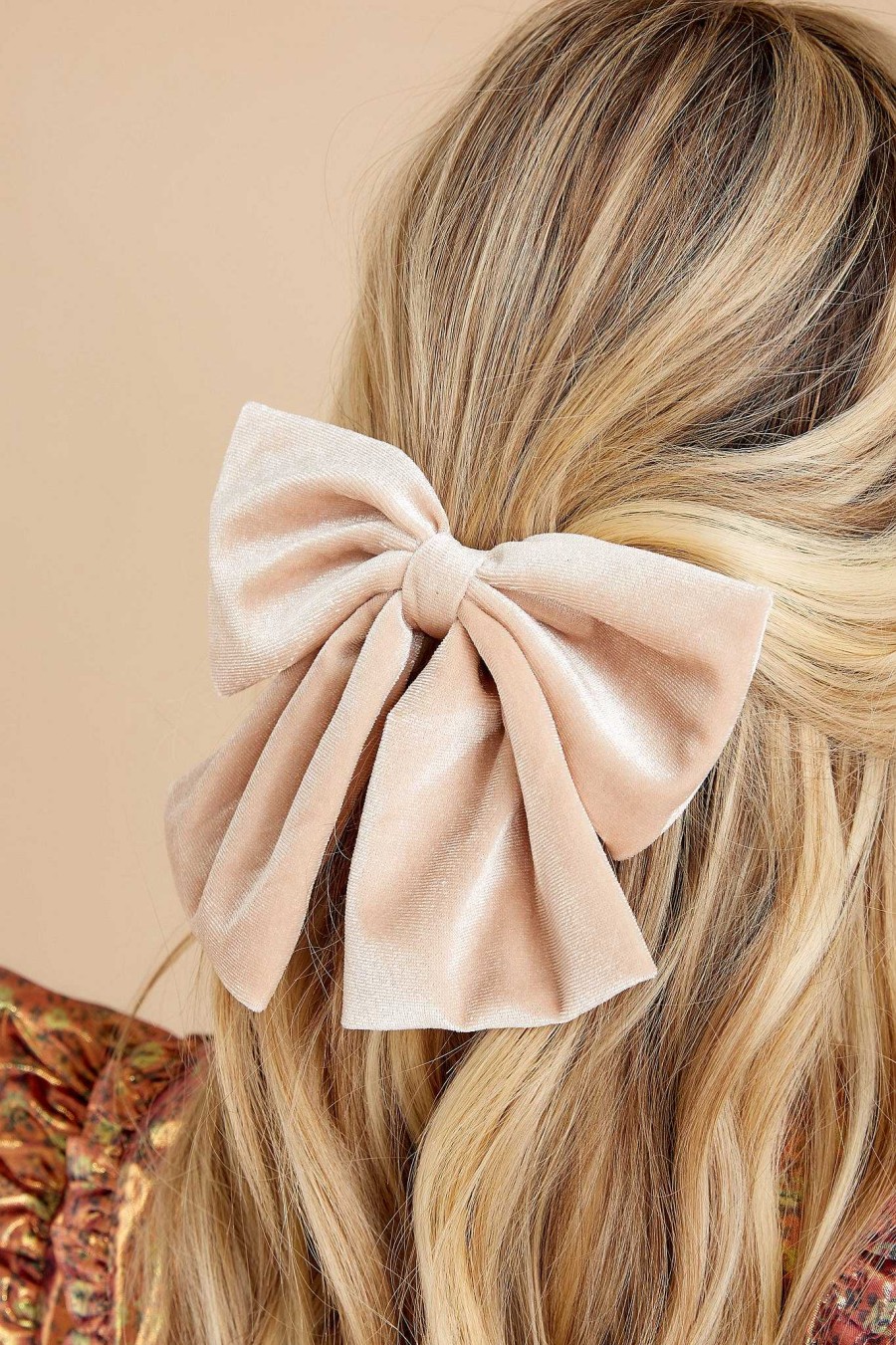 Accessories Red Dress Hair Accessories | Perfectly Darling Bow Ivory
