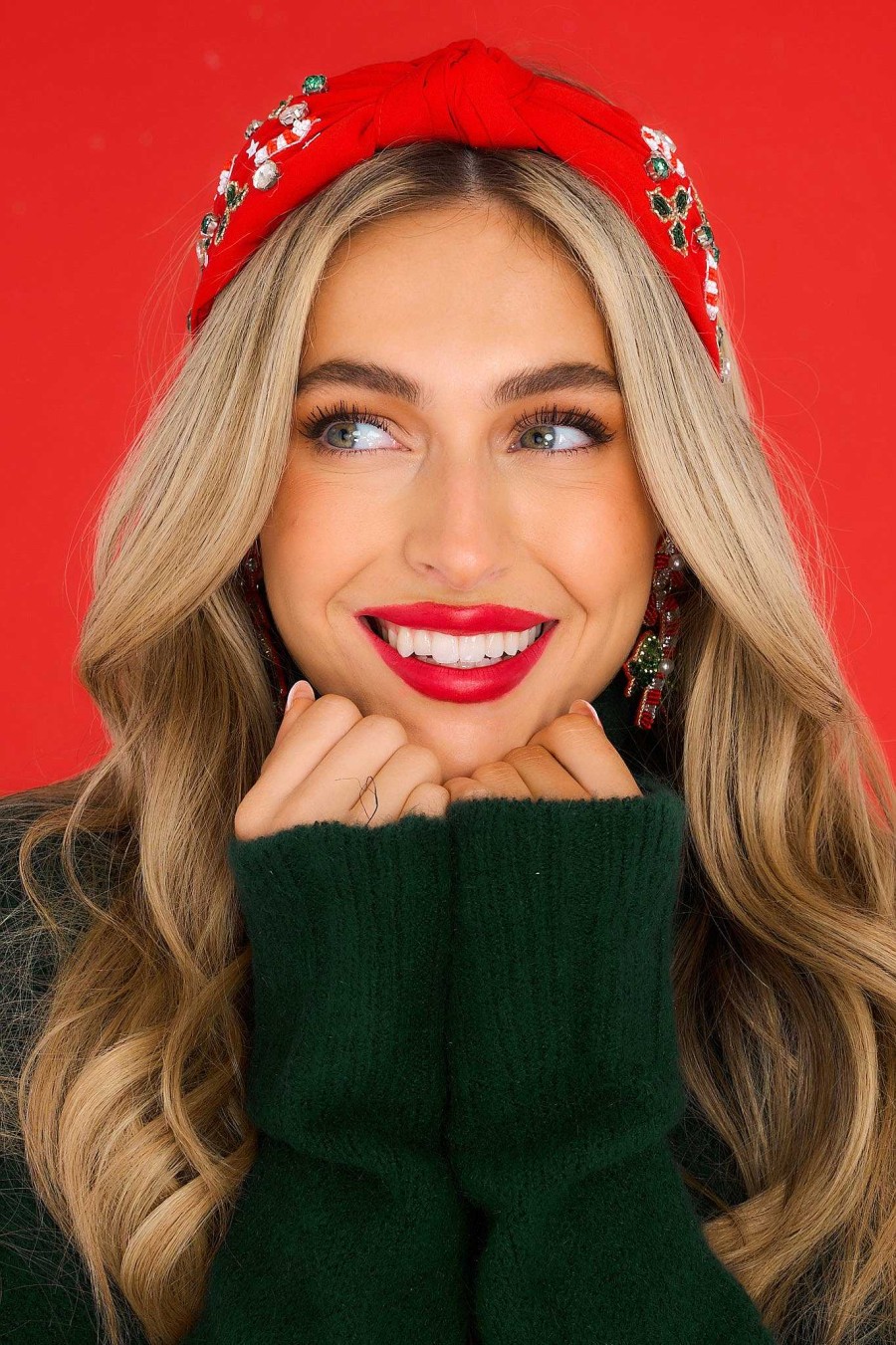 Accessories Red Dress Hair Accessories | Best Time Of Year Headband Red