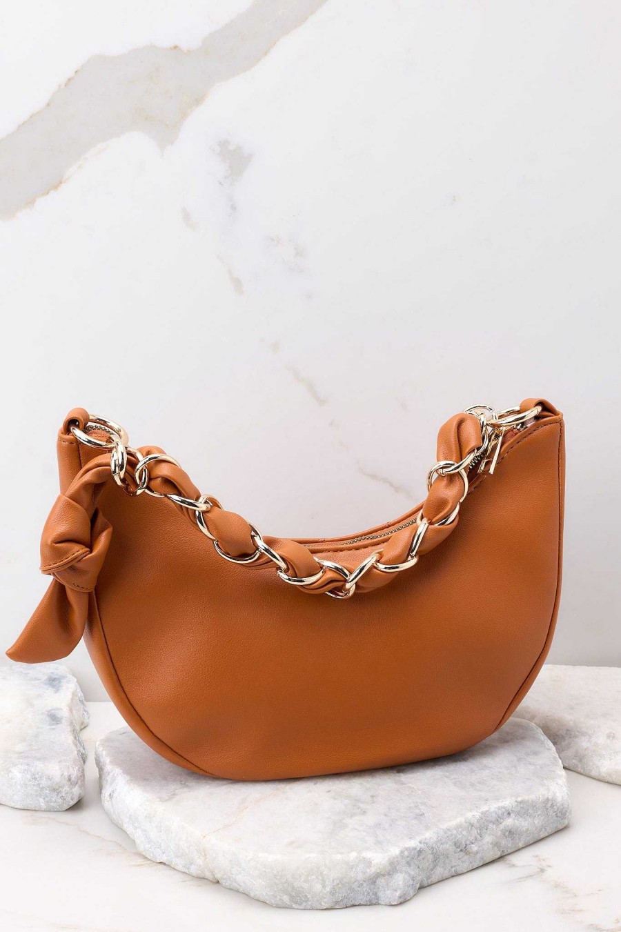 Accessories Red Dress Crossbody Bags | That'S On Me Bag Camel