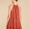 Clothing Red Dress Mini Dresses | Worth It Dress Rust