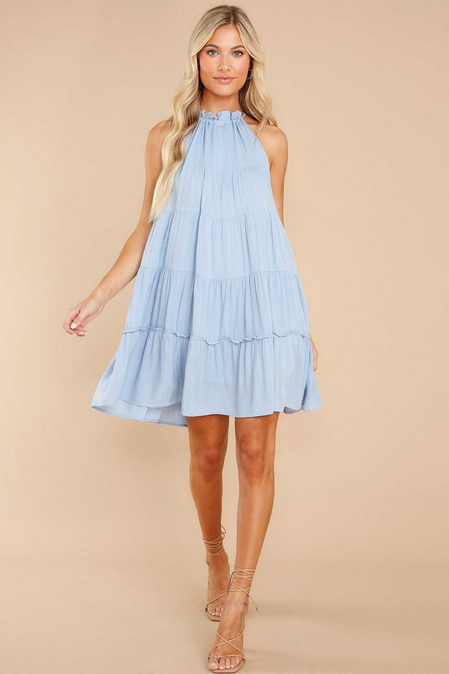 Clothing Red Dress Mini Dresses | Worth It Dress Light Blue