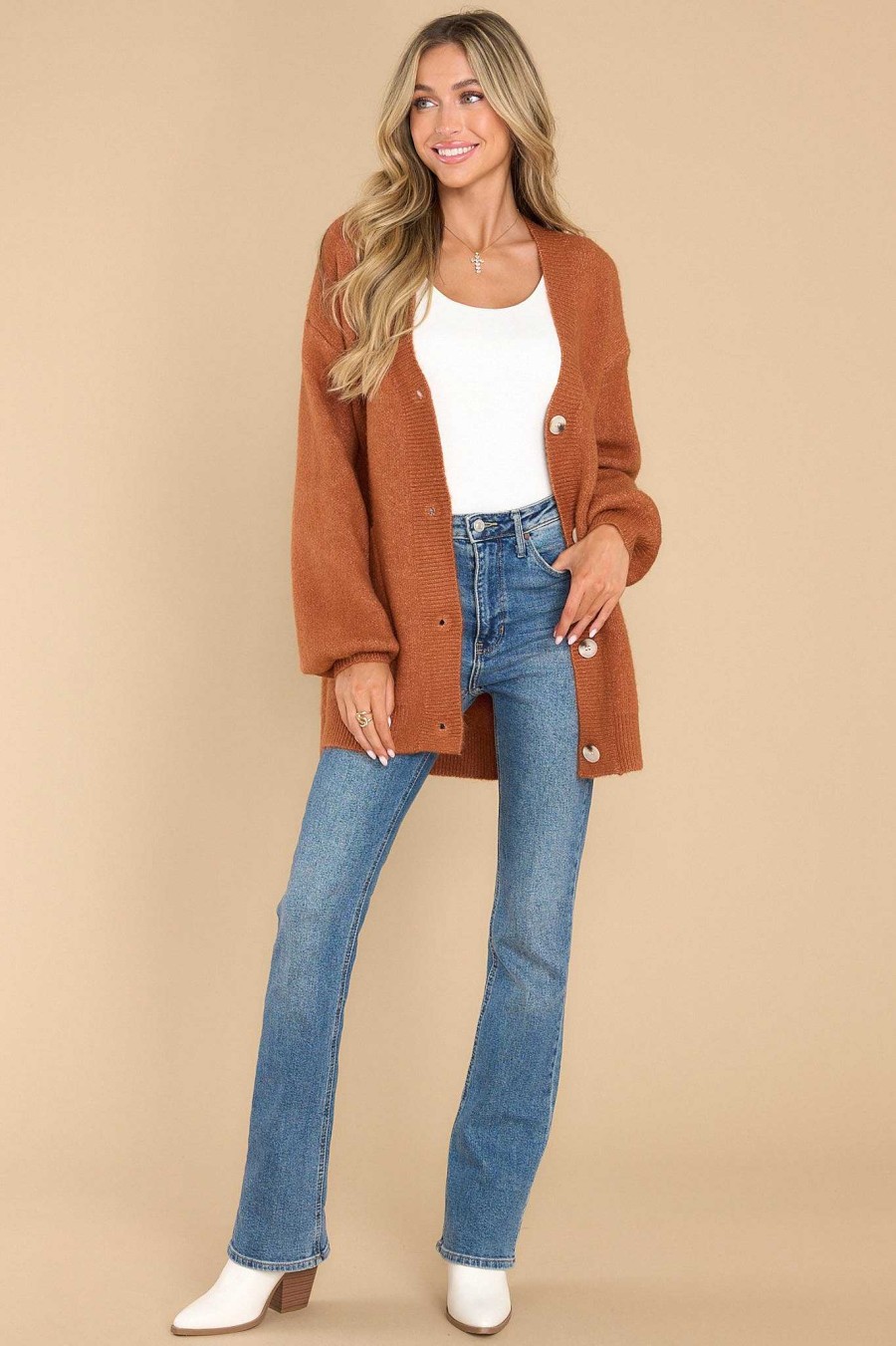 Clothing Fable Sweaters | Your Best Bet Cardigan Honey