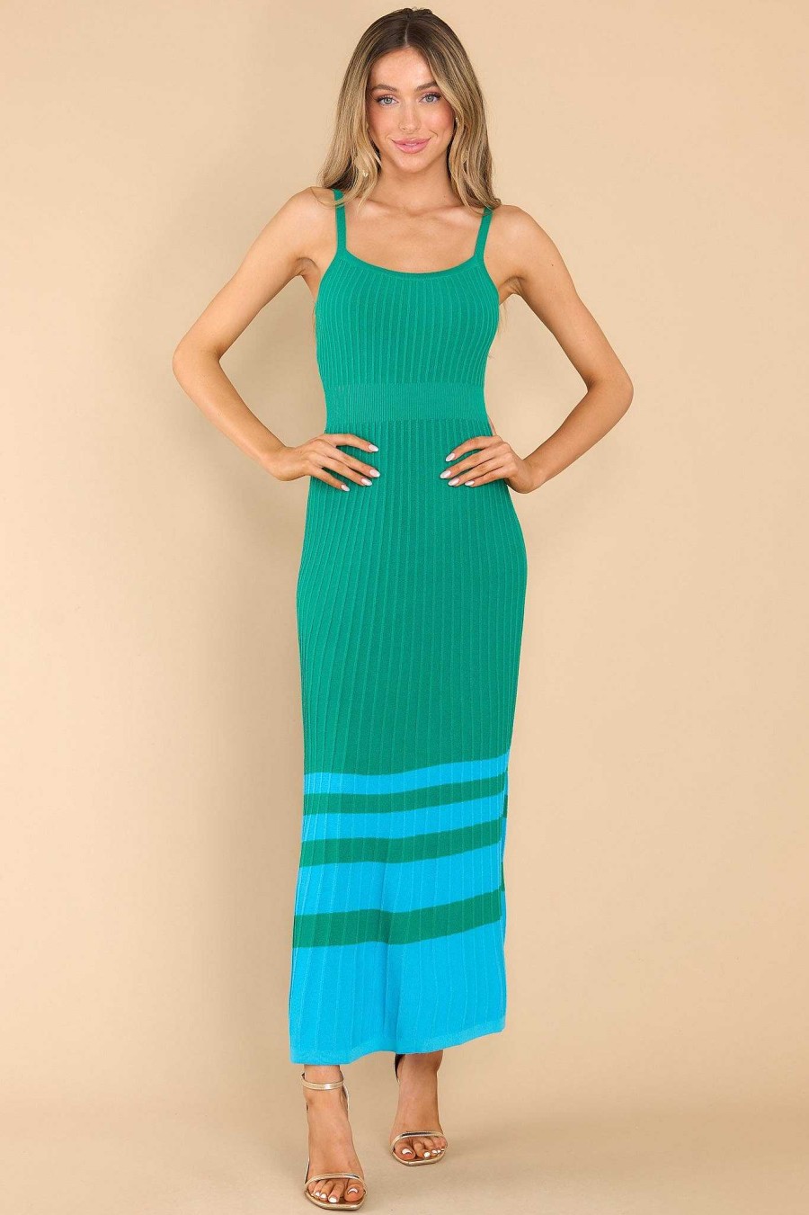 Clothing Red Dress Maxi Dresses | Floating On By Maxi Dress Green