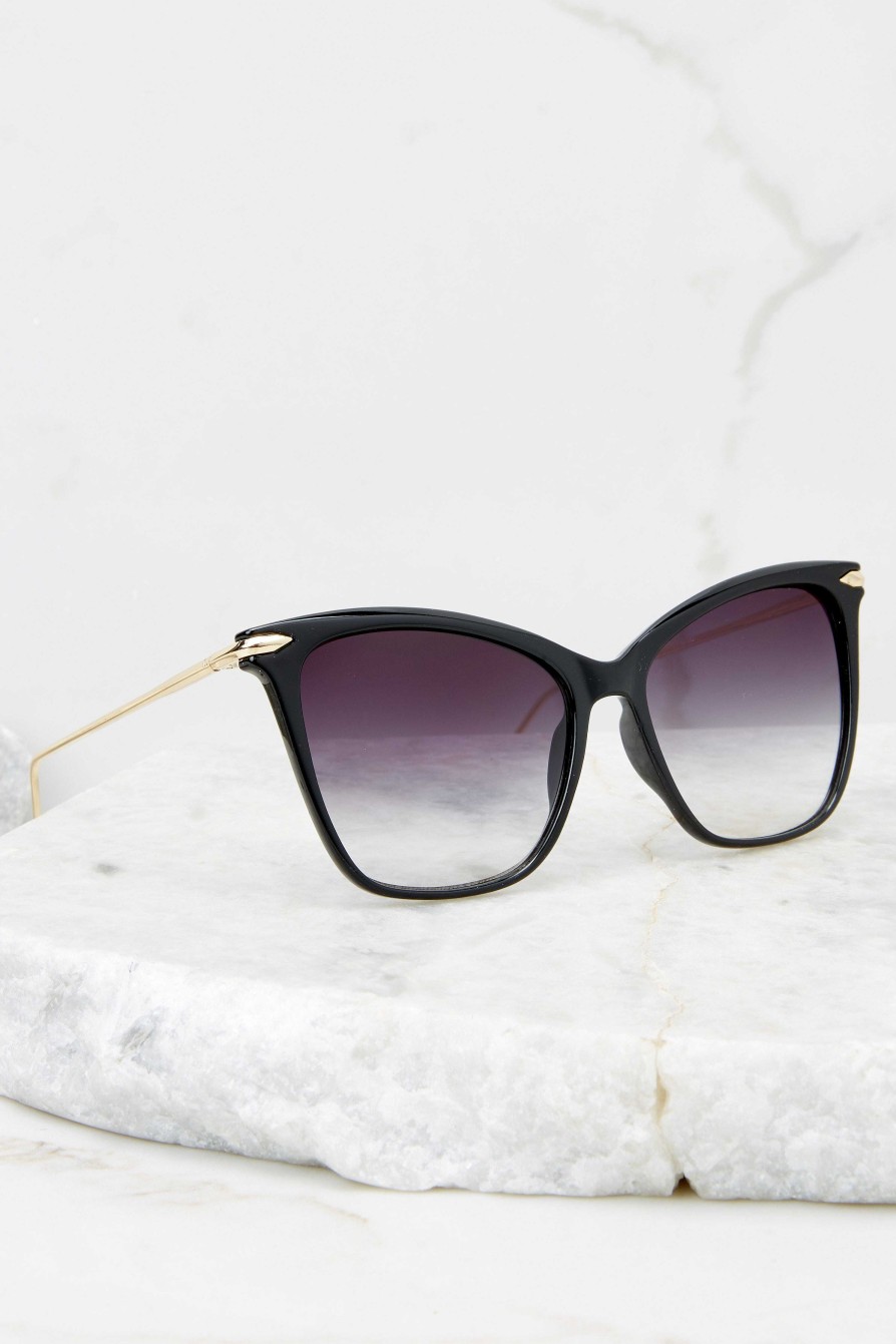 Accessories Red Dress Sunglasses | Glamorous Glance Sunglasses Black Fade