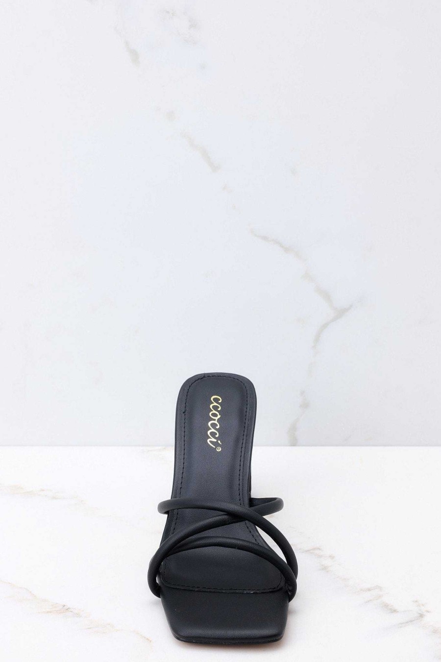 Shoes Red Dress High Heel Sandals | Stride On By Sandals Black
