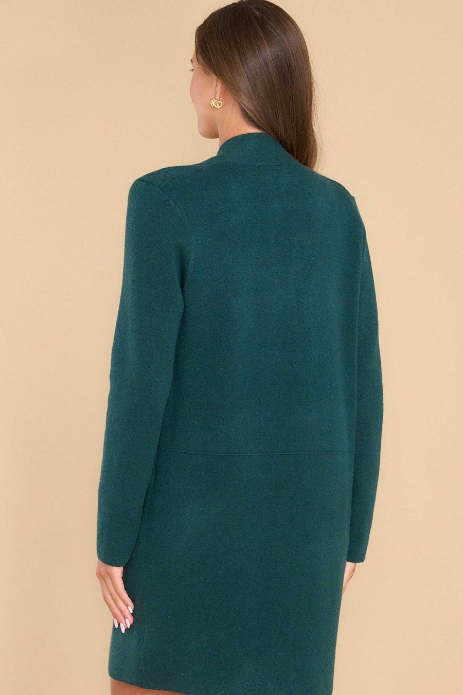 Clothing Red Dress Casual Tops | Replay The Night Cardigan Teal