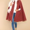 Clothing Aura Coats | Handle With Care Cape Red