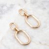 Jewelry Red Dress | All Linked Up Earrings Gold