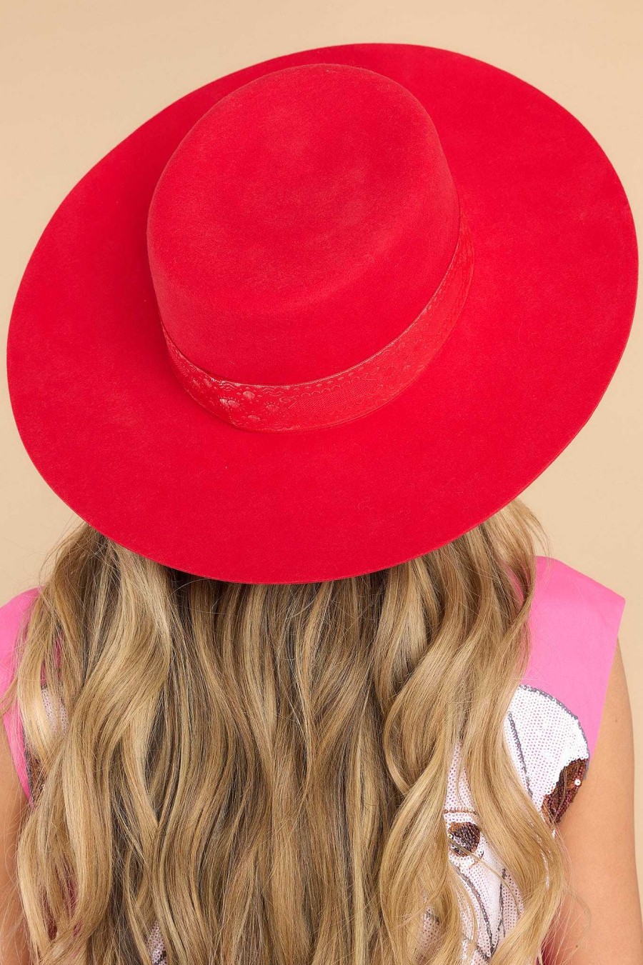 Accessories Lack of Color Hats | Sierra Ruby Hat Red