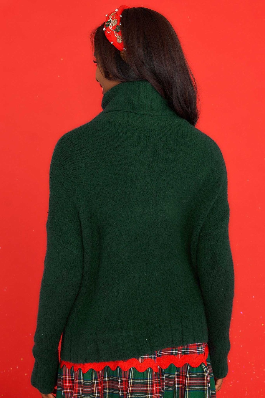 Clothing Fable Sweaters | Say Anything Sweater Hunter Green