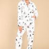 Clothing PJ Salvage Matching Sets | Flannels Pj Pants Ivory