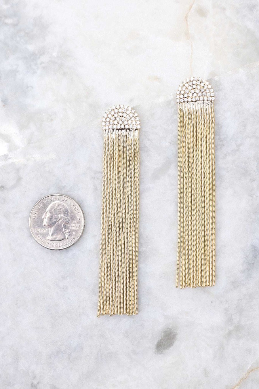 Jewelry Bracha | Rainy Earrings Gold