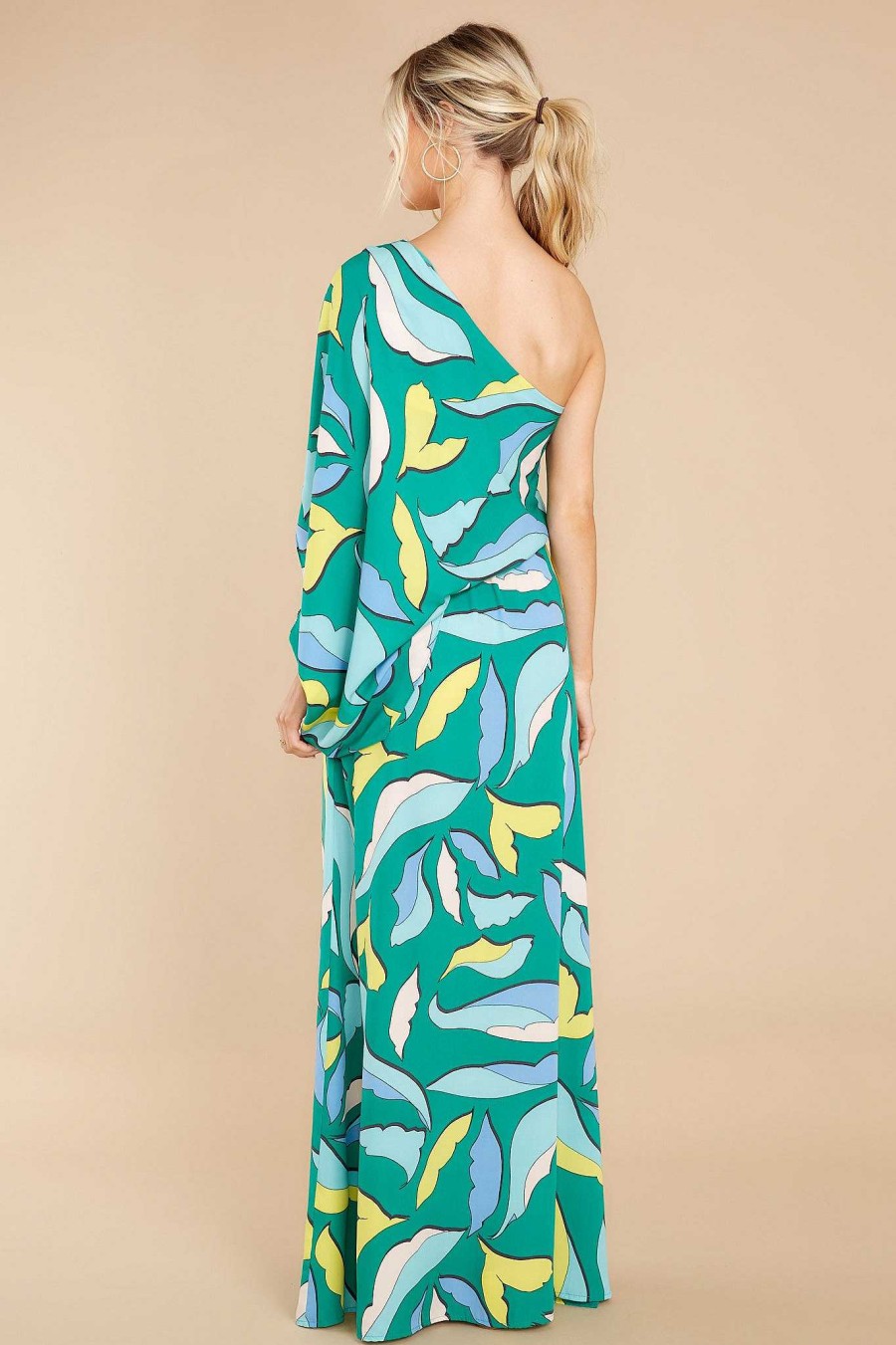 Clothing Red Dress Maxi Dresses | Beautifully Bold Green Multi Print Maxi Dress Beautifullybold Green