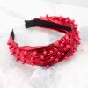 Accessories Red Dress Hair Accessories | Cheering You On Headband Red