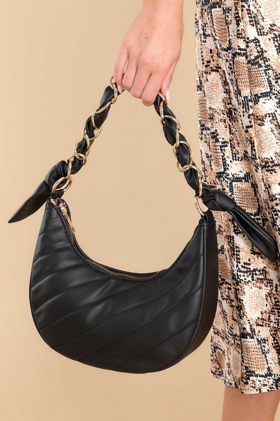 Accessories Red Dress Satchels & Shoulder Bags | That'S On Me Bag Black