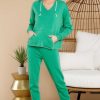 Clothing Red Dress Loungewear Bottoms | Catch My Drift Joggers Surf Green