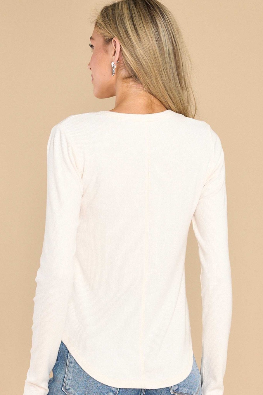 Clothing Red Dress Casual Tops | Never Ending Comfort Top Ivory